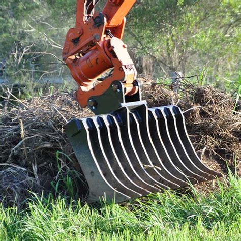 root rake for excavator